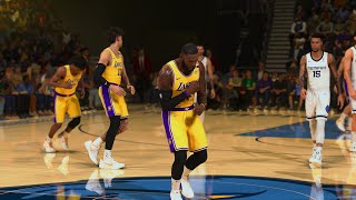 LAKERS at GRIZZLIES  GAMEPLAY  November 6 2024 [upl. by Harutak979]