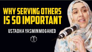 The importance of helping others by Ustadha Yasmin Mogahed ¦ Yasmin Mogahed Audio lectures [upl. by Jessy]