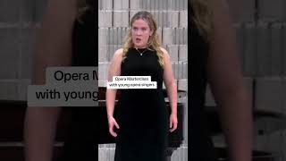 MasterClass in Opera with Natalie Aroyan and young soprano Mozart pt2 opera soprano masterclass [upl. by Musa]