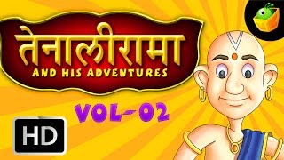 Tenali Raman Full Stories Vol 2 In Hindi HD  MagicBox Animations [upl. by Notsla]