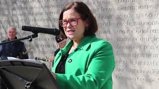 Mary Lou McDonald full speech at Dublin Easter Rising Commemoration Arbour Hill [upl. by Anitsihc647]