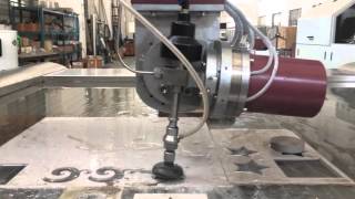 Dynamic 5 axis water jet cutting machine YC WATERJET [upl. by Kauppi]