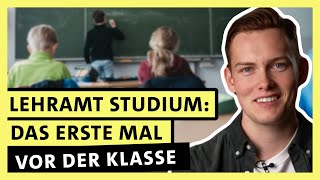 Lehramt Gymnasium studieren Das erste Mal vor der Klasse  alpha Uni [upl. by Eidderf657]