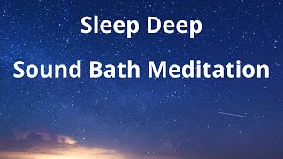 2 Hr Sound Bath Meditation  Black Screen Version for Deep Sleep [upl. by Barbe]