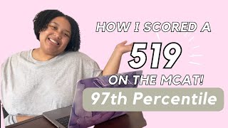 498 to 519  My Full MCAT Prep Schedule and Strategy [upl. by Eecats]