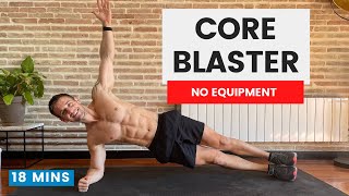 CORE BLASTER  Abs Workout to get Strong amp Defined  No Equipment  18 Minutes  CrockFitApp [upl. by Anoli575]