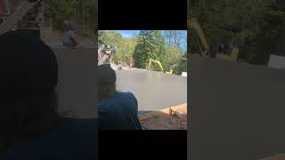 Concrete pour time lapse [upl. by Converse574]