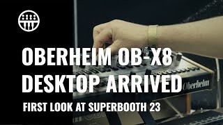 Oberheim OBX8 Finally As Desktop Version  Superbooth 23  Thomann [upl. by Anihsak]