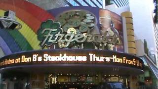 Fitzgeralds Casino Hotel Vegas Fremont St Experience 360 Degree View 1 [upl. by Nnaesor]