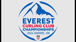 2024 Everest Canadian Club Championships  Draw 11  Sheet 2  NO Johnston vs BC Guignard [upl. by Nolyak]