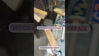 Cricket bat repair  today 17 bats repairing hard working reels subscribe like [upl. by Audy]