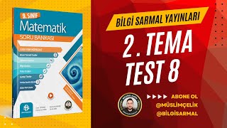 Bilgi Sarmal 9 Sınıf Matematik  2 Tema 8 Test [upl. by Gonroff638]