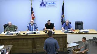 05 29 2024 Franklin County Board of County Commissioners Meeting [upl. by Ahsii36]