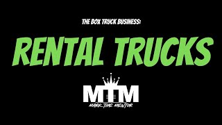 The Box Truck Business Rental Trucks [upl. by Ennaesor]