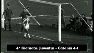 Road to Scudetto  19601961  Tutti i gol della Juventus girone di andata [upl. by Eybbob640]