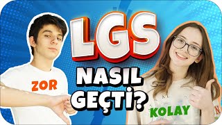 LGS 2024 Nasıl Geçti Matematik Zor Muydu Röportaj 🎤 [upl. by Leuamme]