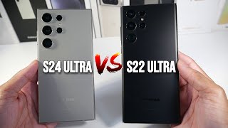 Samsung Galaxy S22 Ultra VS Samsung Galaxy S24 Ultra In 2024 Is It Worth Upgrading [upl. by Nomrac]