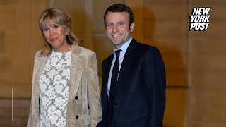 Brigitte Macron ‘head was in a mess’ when she dated future French prez when he was 15 amp she was 40 [upl. by Gibrian]