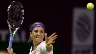 2013 Qatar Total Open Day 4 WTA Highlights [upl. by Fates28]