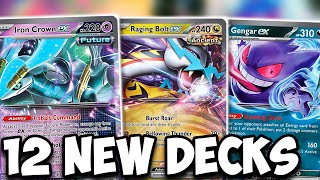 12 NEW Temporal Forces Decks With Decklists [upl. by Enawtna47]