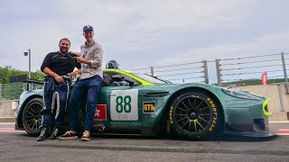 My Friend Philip Bought A Le Mans Race Car Aston Martin DBR9 [upl. by Etterual]