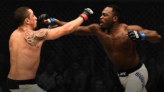 ROBERT WHITTAKER FINISHES DEREK BRUNSON  UFC MELBOURNE [upl. by Skurnik]