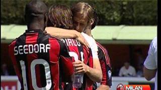 Andrea Pirlo crying while saying his final Goodbyes to Milan TeamMates [upl. by Eleumas]