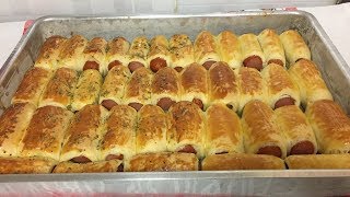 ENROLADINHO DE SALSICHA ASSADO  Receitas Da Josi [upl. by Akerue]