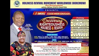 AKWA IBOM STATE WORKERS CONFERENCE Theme Recovering Righteousness Holiness and Heaven [upl. by Hook6]