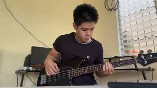 Die with a smile Lady Gaga amp Bruno Mars Bass cover by RicoRoa0 [upl. by Greerson628]