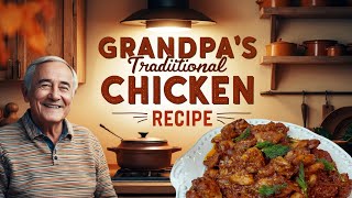 Grandpa Cooking Traditional Chicken Recipe  A Timeless Family Dish [upl. by Aligna691]