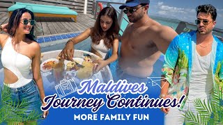 Maldives Journey Continues  More Family Fun amp Pool Time  JasLy [upl. by Faxon925]