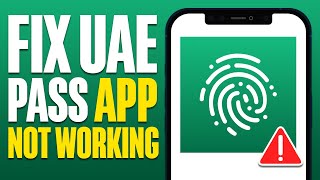 How To Fix UAE PASS App Not Working 2024 [upl. by Livi636]