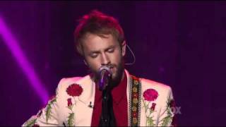 Paul McDonald  Rocket Man  American Idol Top 11 2nd Week  033011 [upl. by Oelgnaed]