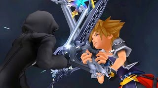 Kingdom Hearts 2 Sora vs Roxas Boss Fight PS3 1080p [upl. by Kciredor]