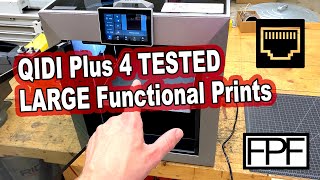 Large Functional Prints  QIDI Plus 4 Review [upl. by Hendrix]