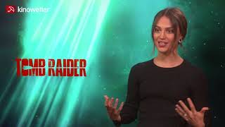 Alicia Vikander used to play the popular games herself TOMB RAIDER Interview [upl. by Dibbell985]