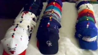 My Snapback Hat Collection  2012  Vintage [upl. by Ylebmik885]