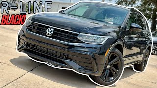 2024 Volkswagen Tiguan SE RLine Black Combines Tech Luxe and Practicality [upl. by Giovanni597]