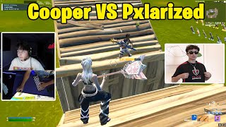 Pxlarized VS Cooper 1v1 Buildfights [upl. by Enoid706]