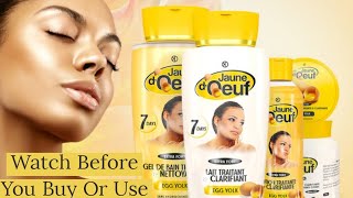 JAUNE DOEUF 7DAYS LOTION  YELLOW TONE LIGHTENING WITH JAUNE DOEUF EGG YOLK SET  GLOW ON A BUDGET [upl. by Aibat]