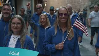 OPENING CEREMONY IN TOLEDO 2024 IWWF 34 WATERSKI WORLDS [upl. by Casilde510]