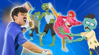 Superheroes vs Spiders and Zombies  More Superhero Songs  Hokie Pokie Kids Videos [upl. by Philipson]