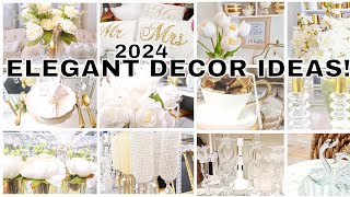 NEW 2024 SPRINGSUMMER DECOR IDEAS TABLESCAPE HAUL homedecorluxeclub [upl. by Nauqat]