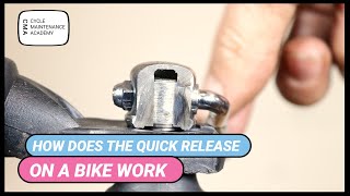 How Does The Quick Release Mechanism On A Bike Work  Cam System Explained [upl. by Argella]