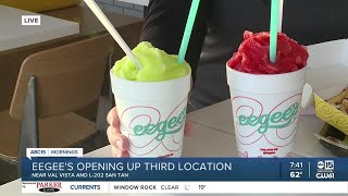 Eegees opening up location near Loop 202 Santan and Val Vista Drive [upl. by Boykins602]