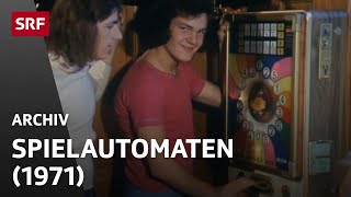 Diskussion über Spielautomaten 1971  SRF Archiv [upl. by Goldshell780]