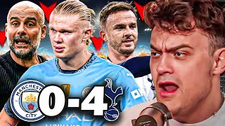 MAN CITY 04 SPURS REACTION ARE MAN CITY IN CRISIS [upl. by Adnilema]