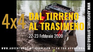 4x4 dal Tirreno al Lago Trasimeno Feb 2020 [upl. by Malloy]