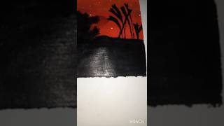 Sunset view Painting 🎨💐🌸 TheArtclub786 art video [upl. by Brittain931]